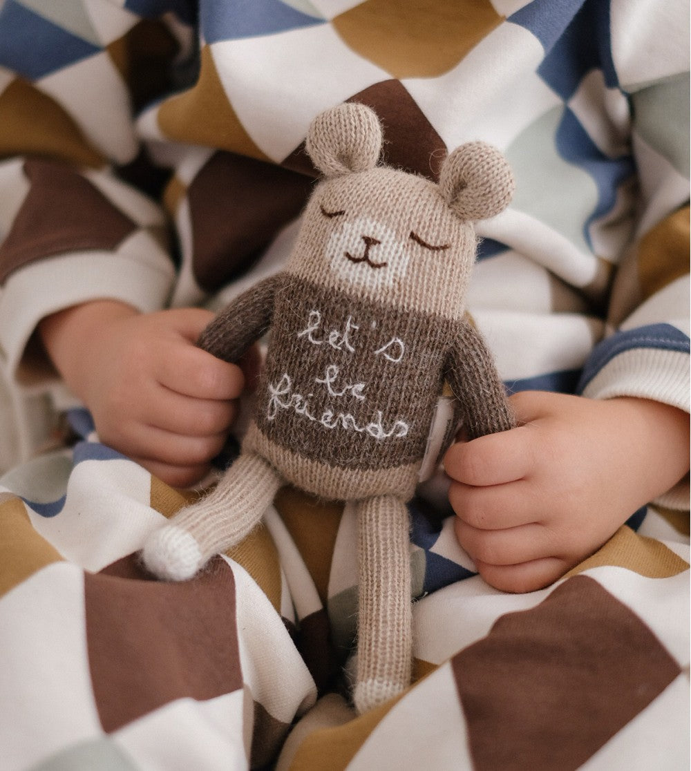 Teddy toy – Main Sauvage x Organic Zoo