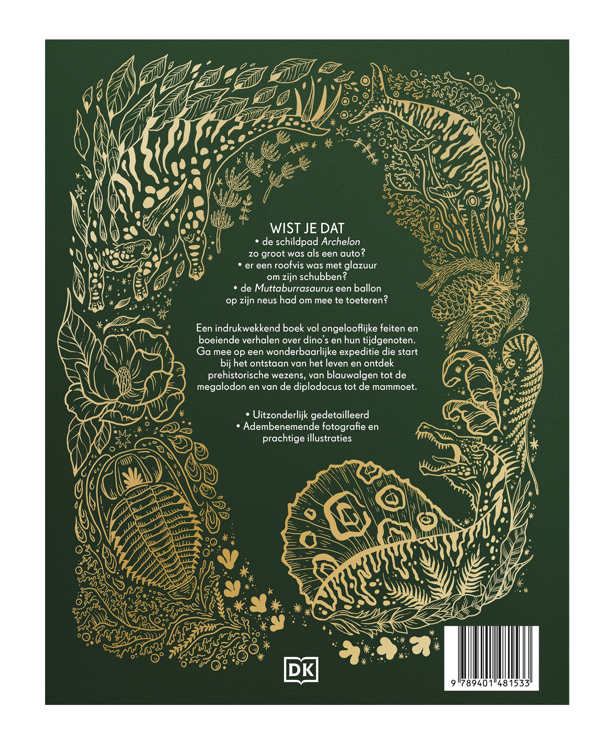 Het dikke boek van alle bijzondere dino's