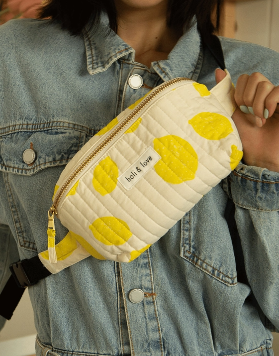 kleine heuptas met citroenprint