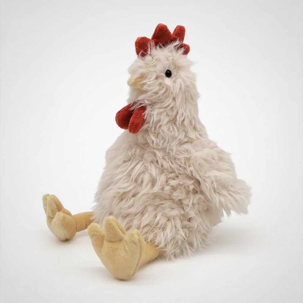 Plush toy chicken