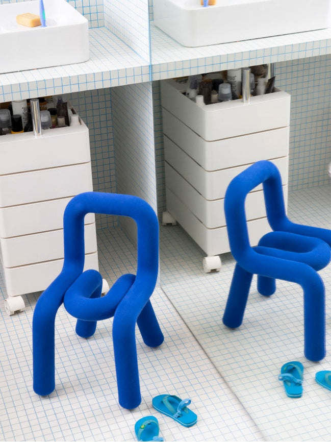 Mini Bold Kids' Chair – Blue