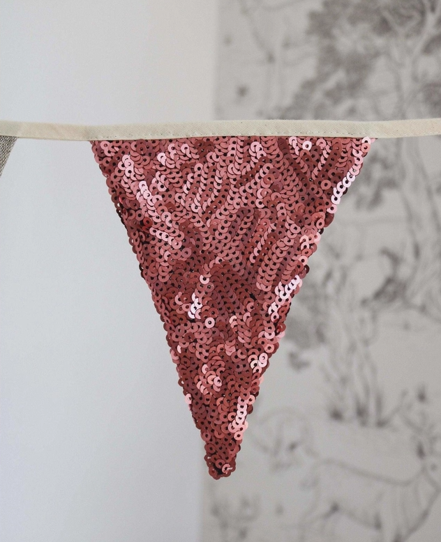 sequined garland