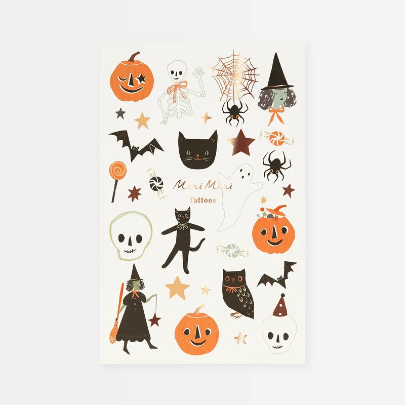 Halloween tattoos